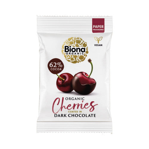 Biona Organic Chocolate Coated Cherries