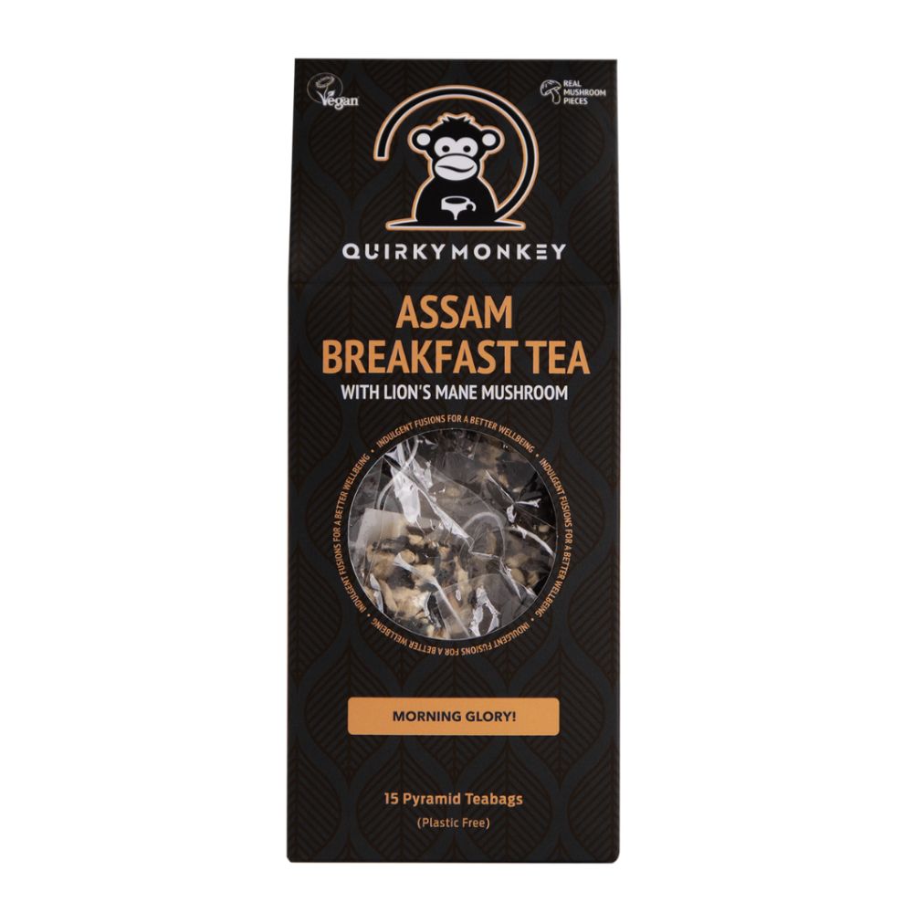 Quirky Monkey Assam Breakfast Tea Lion's Mane