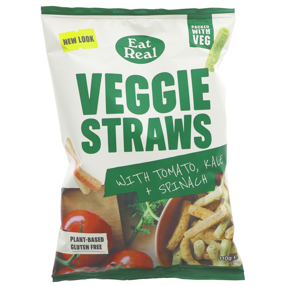 Eat Real Veggie Straws 110g
