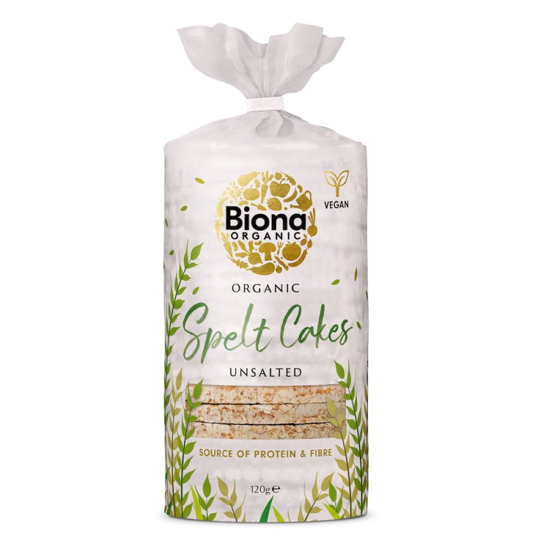Biona Organic Spelt Cakes  Unsalted