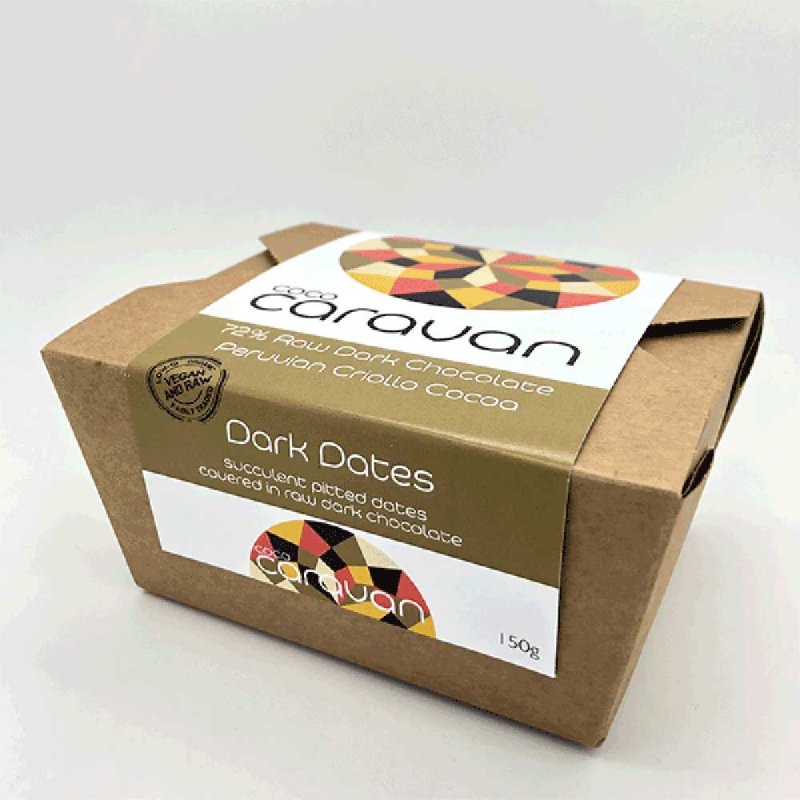 Coco Caravan Chocolate Covered Dates 150g
