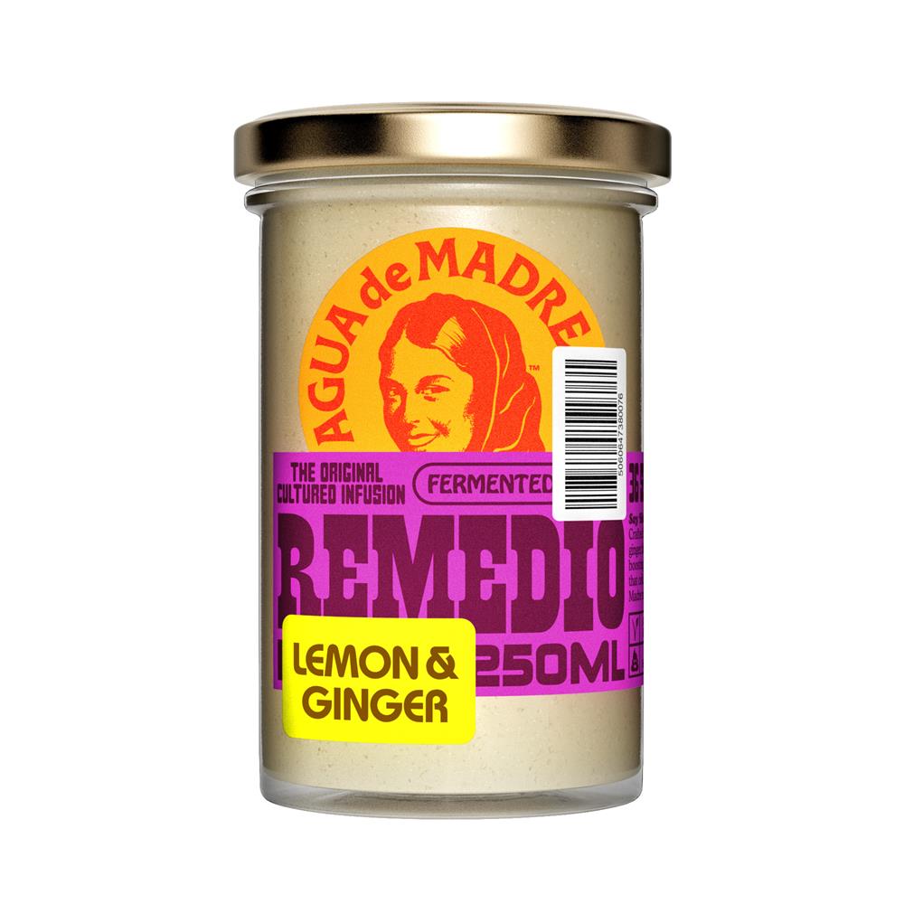 Agua De Madre Remedio Lemon & Ginger 250g