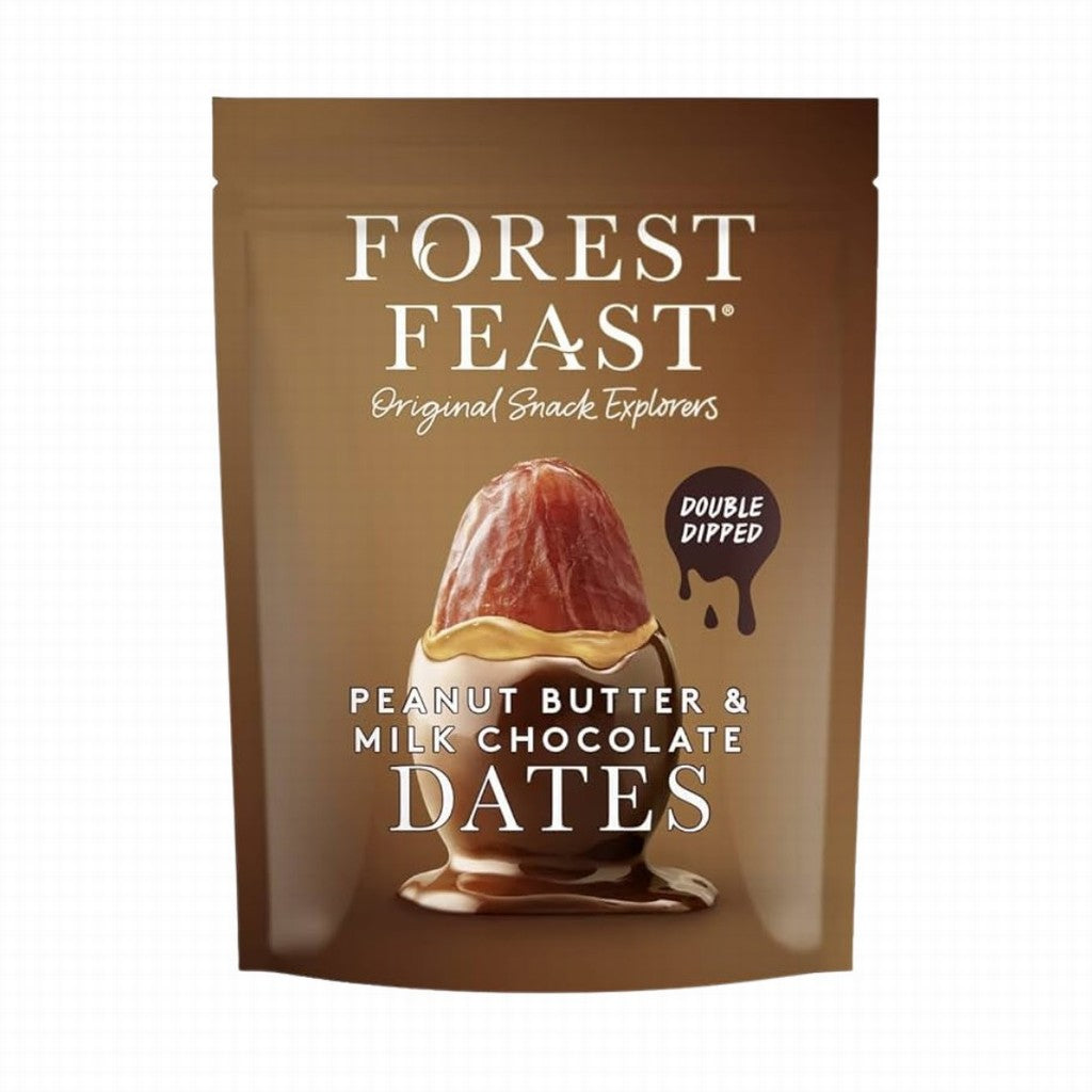 Forest Feast Milk Chocolate Peanut Butter Dates 140g