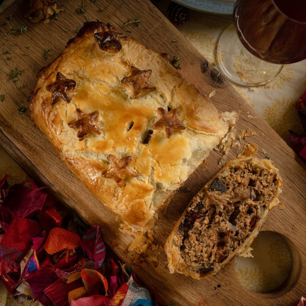 Earthfare Cranberry and Mushroom Wellington