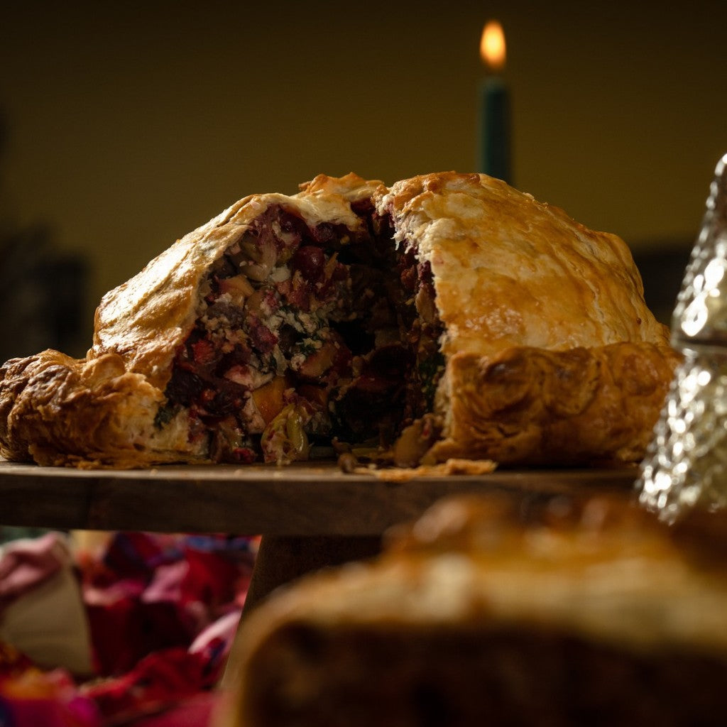 Earthfare Yuletide Rainbow Pie Large