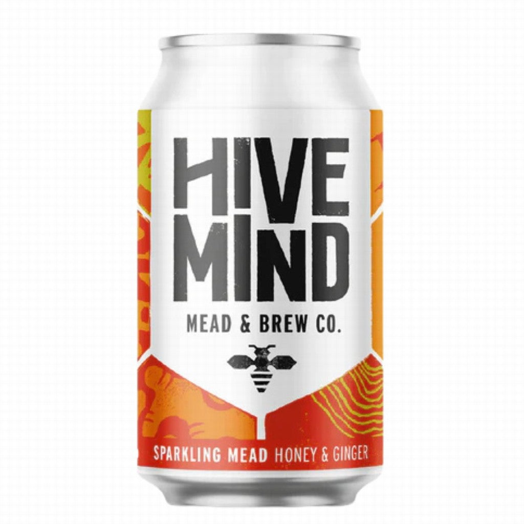 Hive Mind Honey & Ginger Mead Can