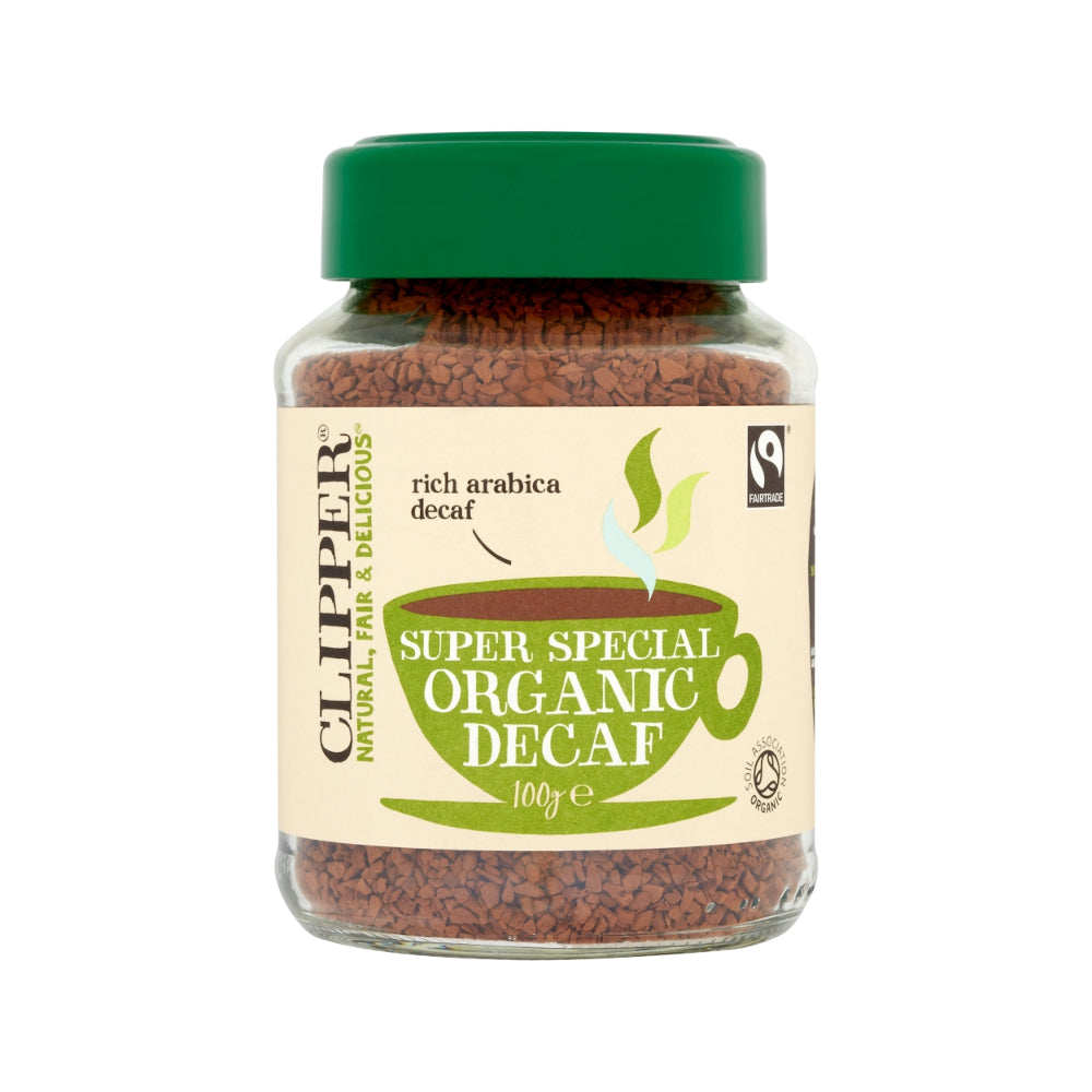 Clipper Organic Instant Decaf Coffee