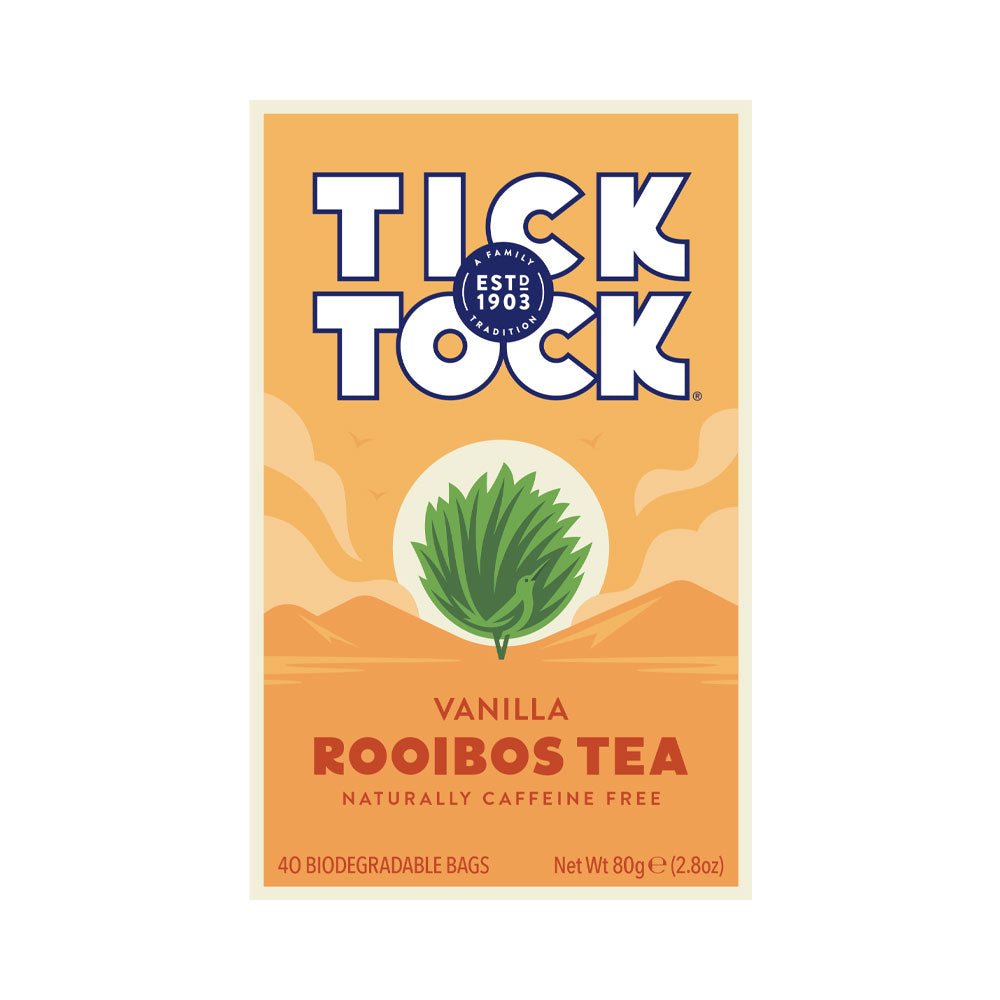 Tick Tock Rooibos Vanilla 40 Bags