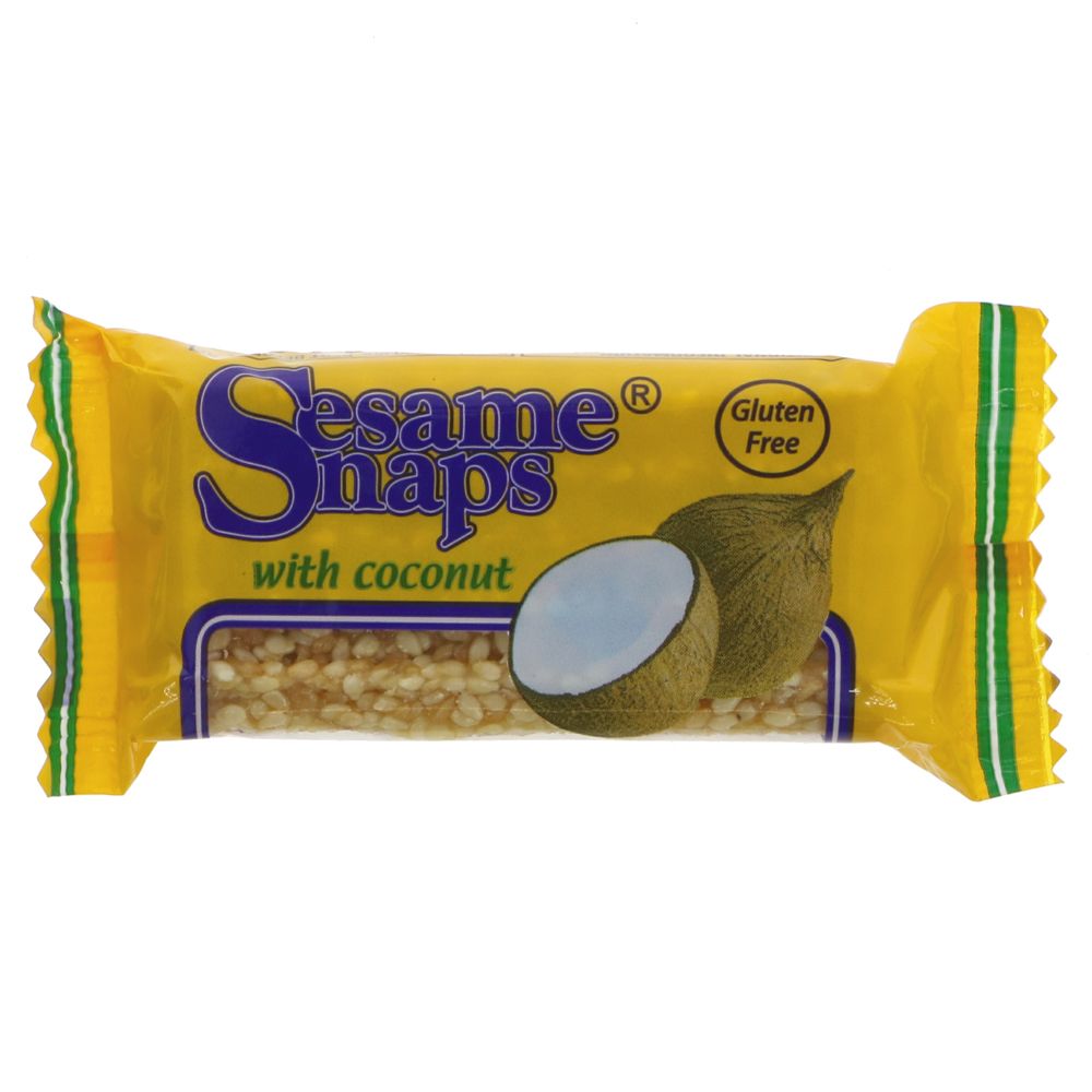 Sesame Snaps With Coconut