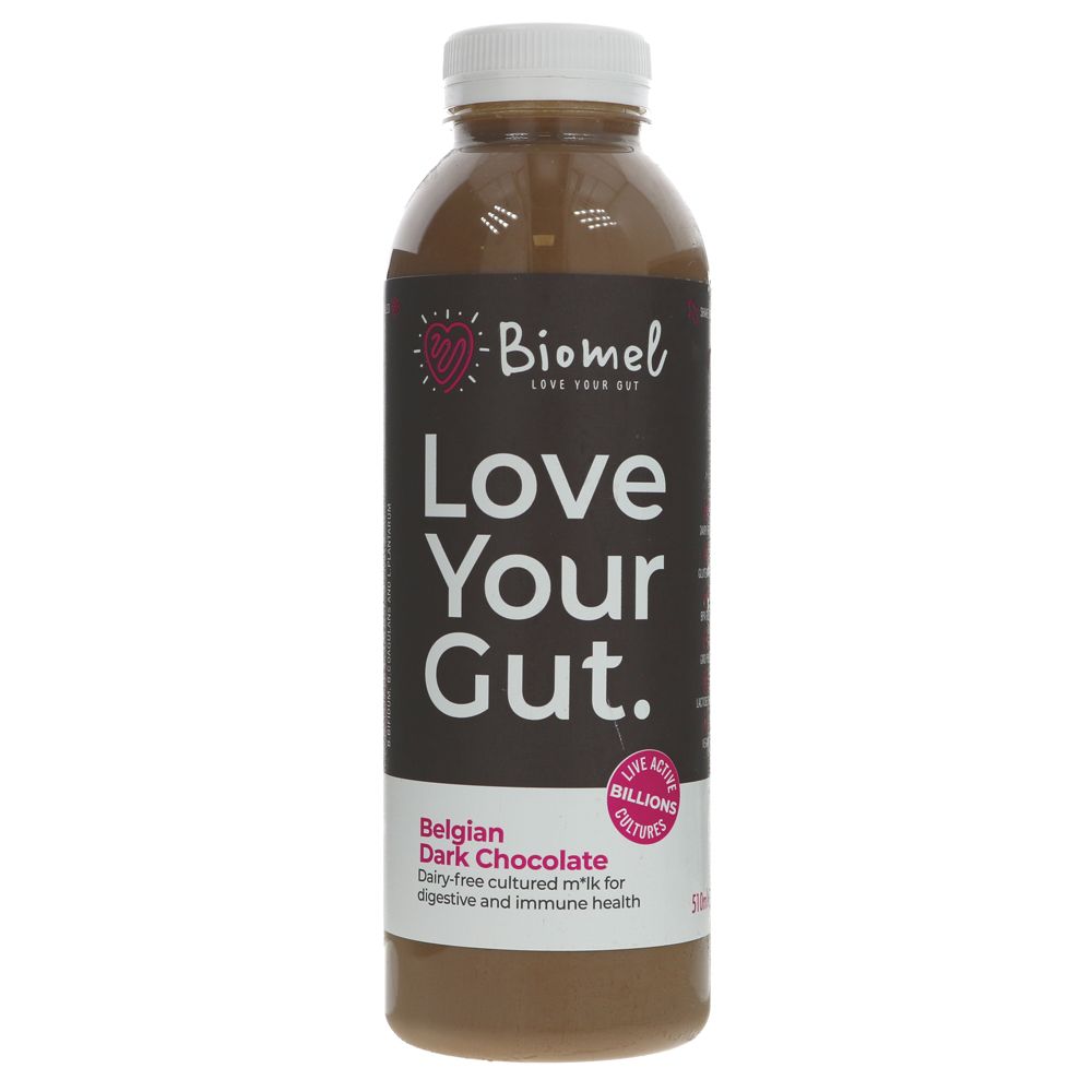 Biomel Cultured M*Lk Belgian Dark Chocolate 510Ml