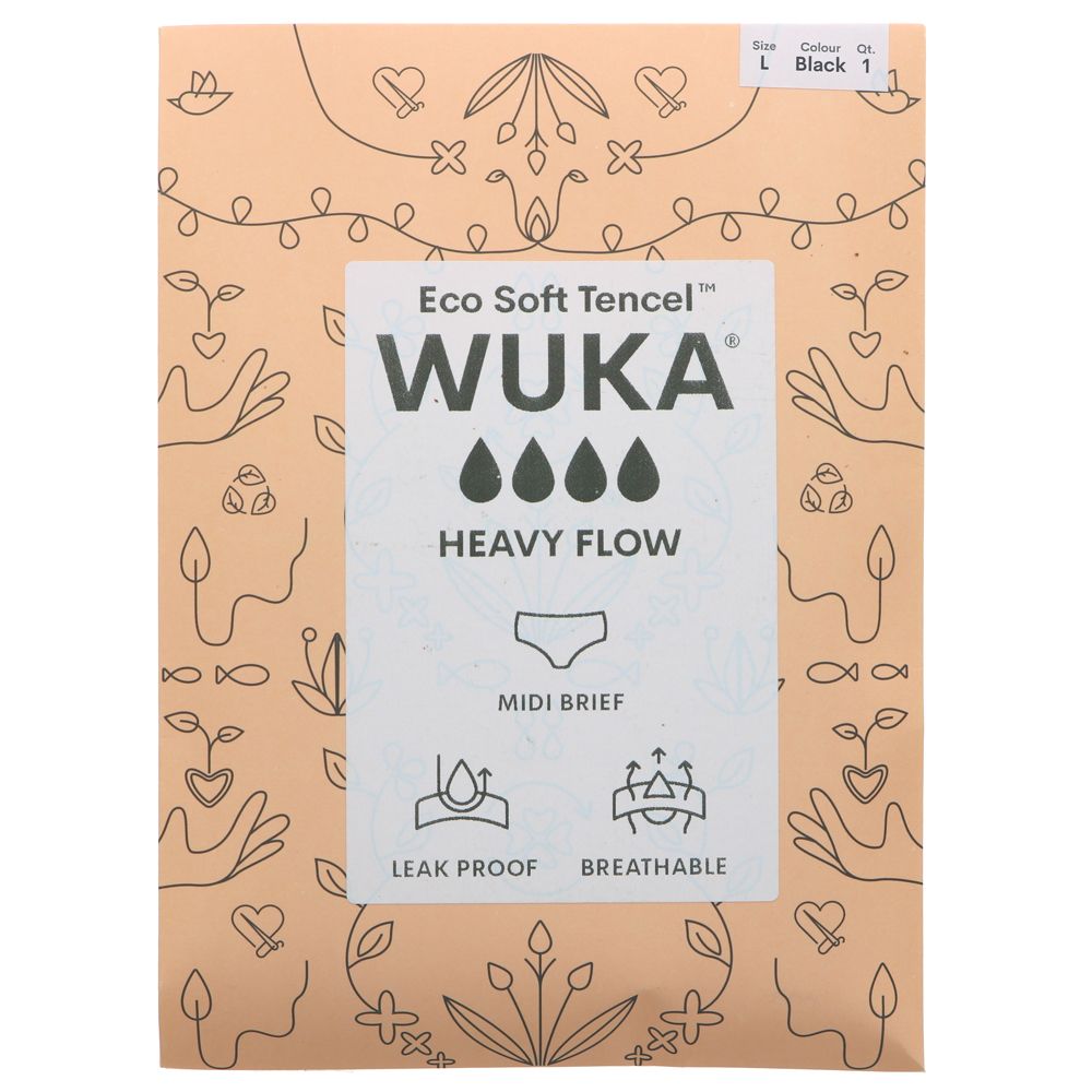 Wuka Ultimate Midi Briefs Heavy Flow L