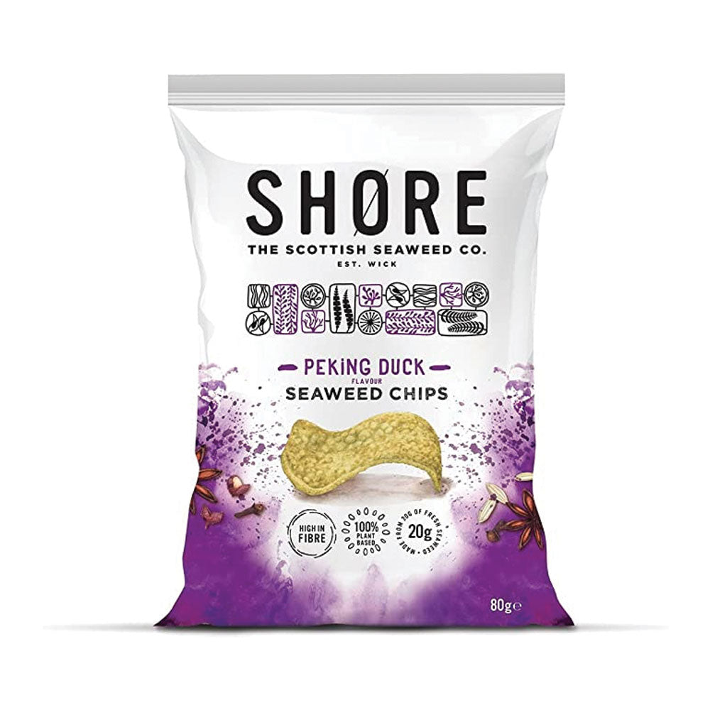 Shore Seaweed Asian Peking Seaweed Chips 80G