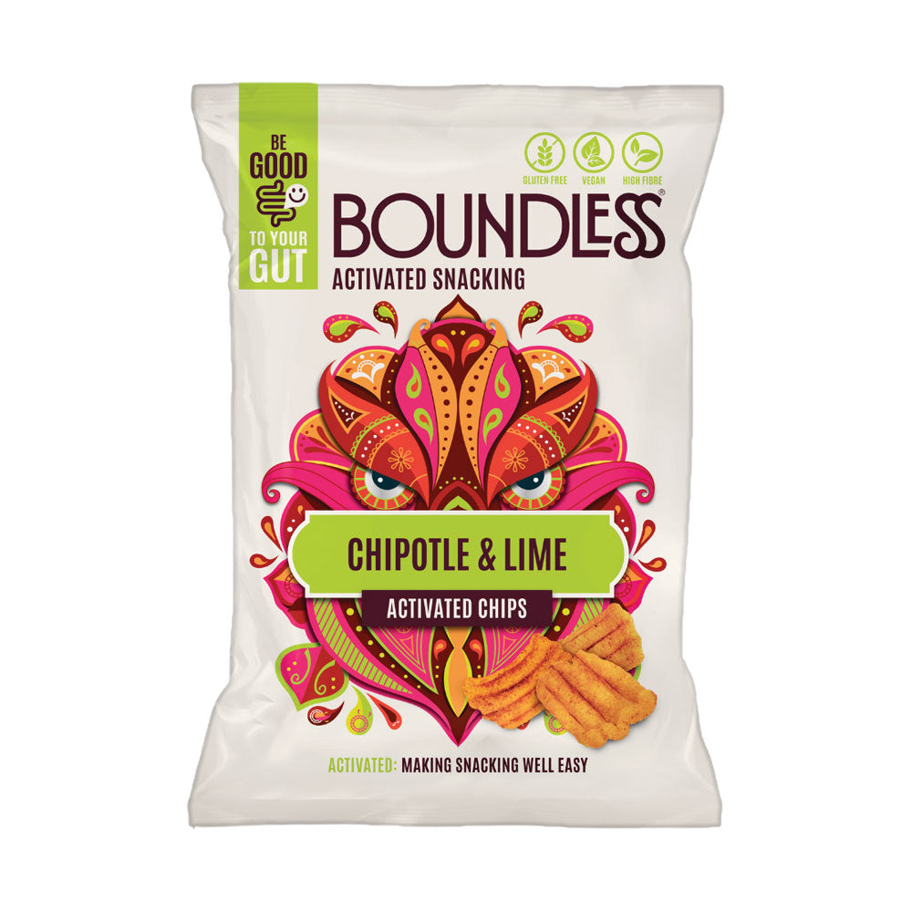 Boundless Chipotle & Lime Activated Chips 80G