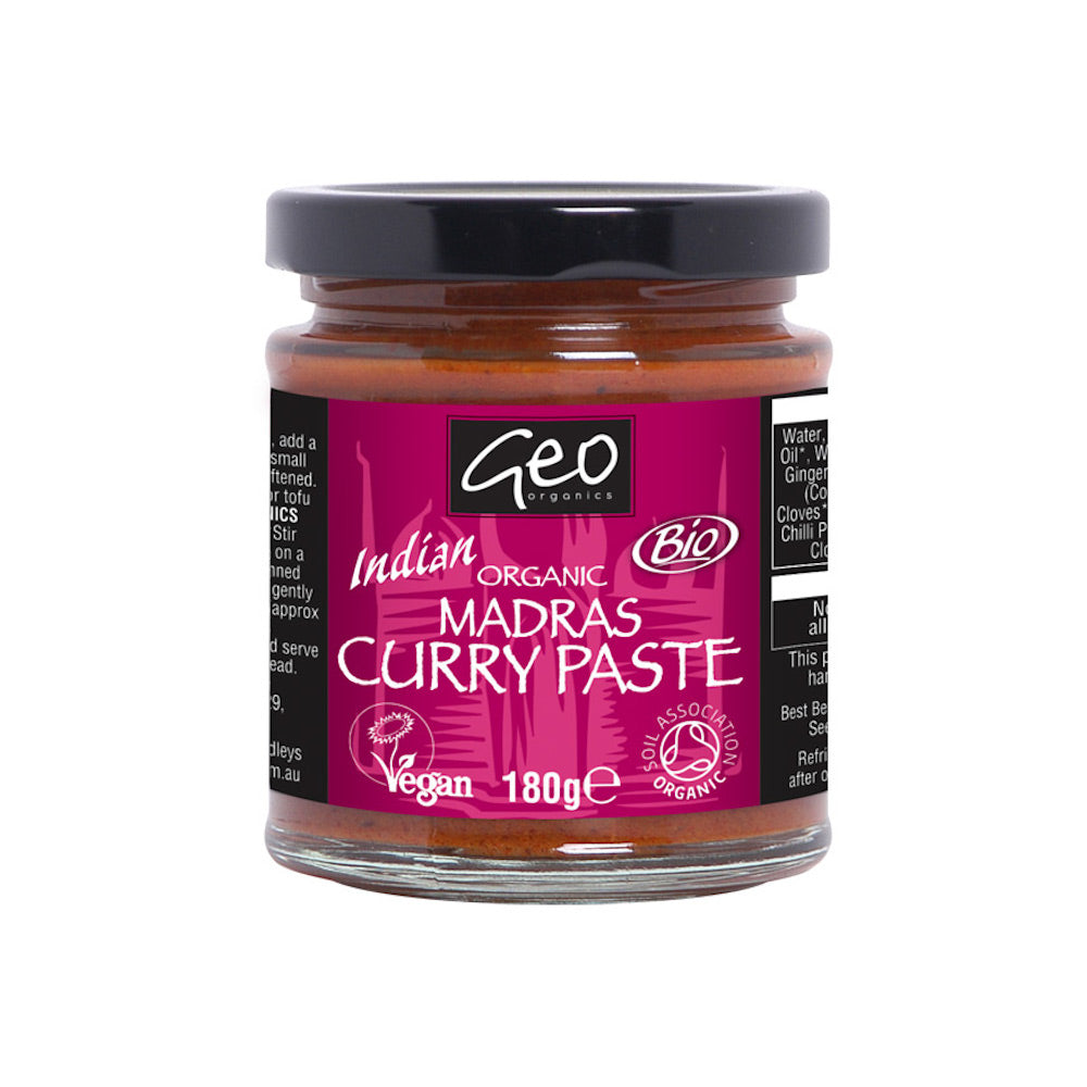 Geo Organics Madras Curry Paste