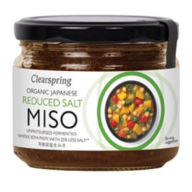 Clearspring Organic Japanese Reduced Salt Miso Jar