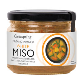 Clearspring Organic Japanese White Miso Jar