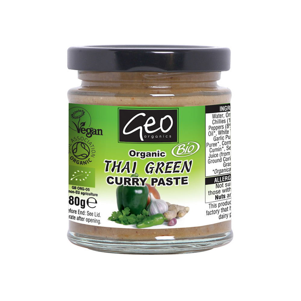 Geo Organics Thai Green Curry Paste