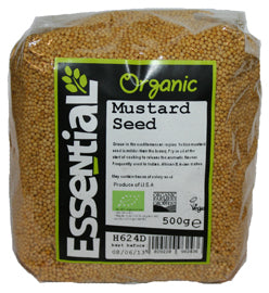 Essential Organic Mustard Seeds Yellow