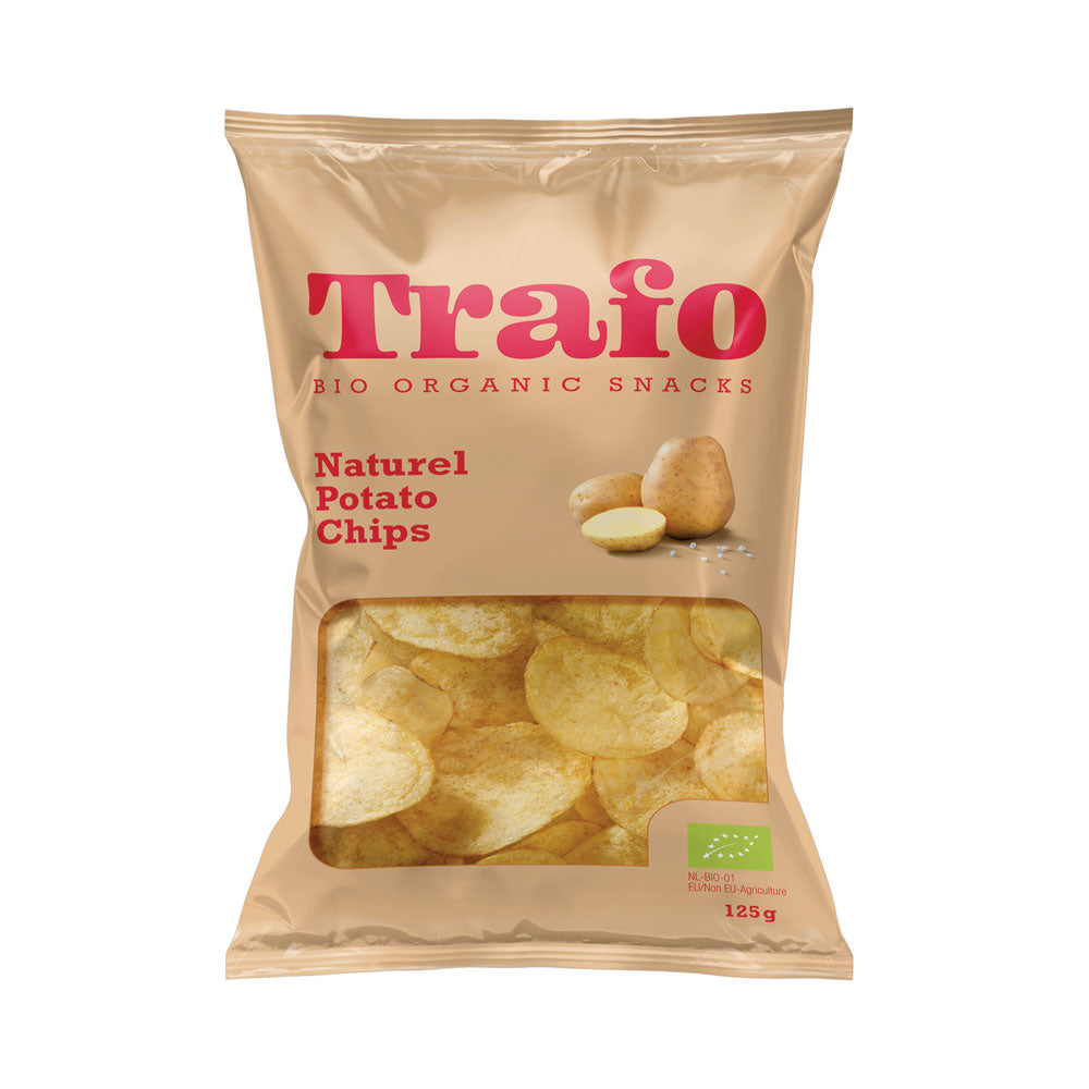 Trafo Organic Potato Chips Natural 125g