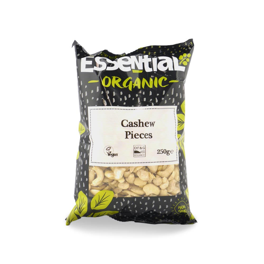 Essential Organic Cashew Pieces 250G