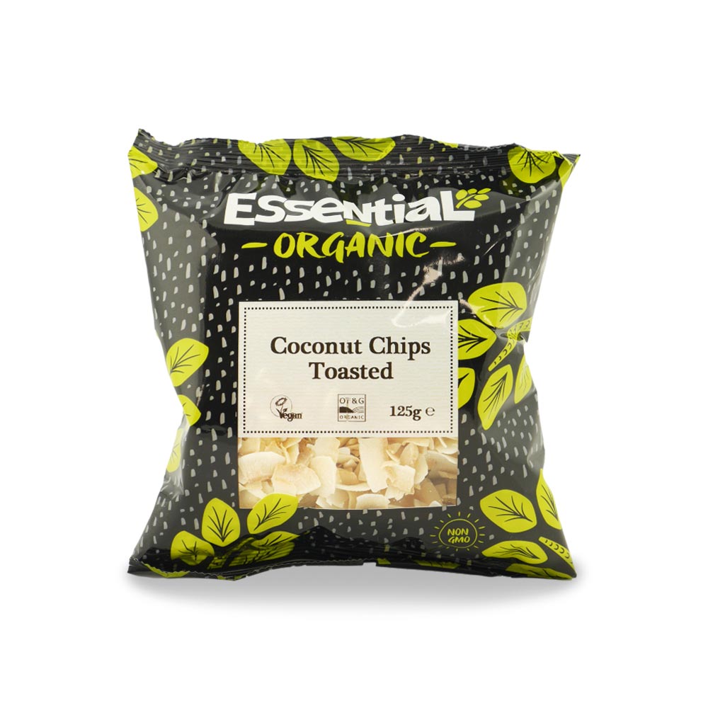 Essential Organic Coconut Chips Toasted