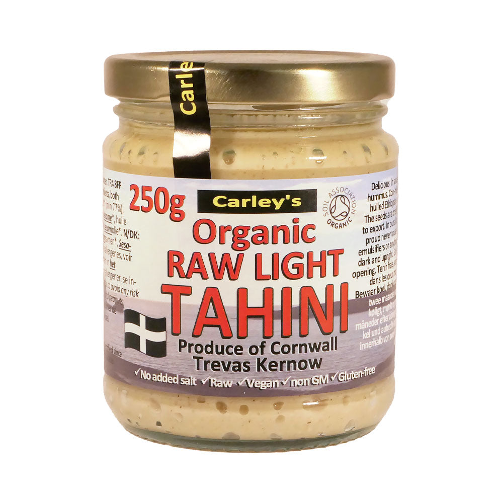 Carleys Organic Raw Light Tahini 250G