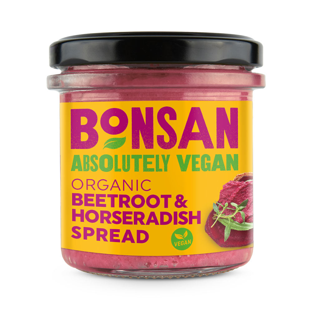 Bonsan Organic Beetroot & Horseradish Spread