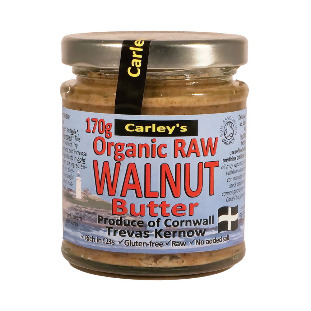 Carleys Organic Raw Walnut Butter