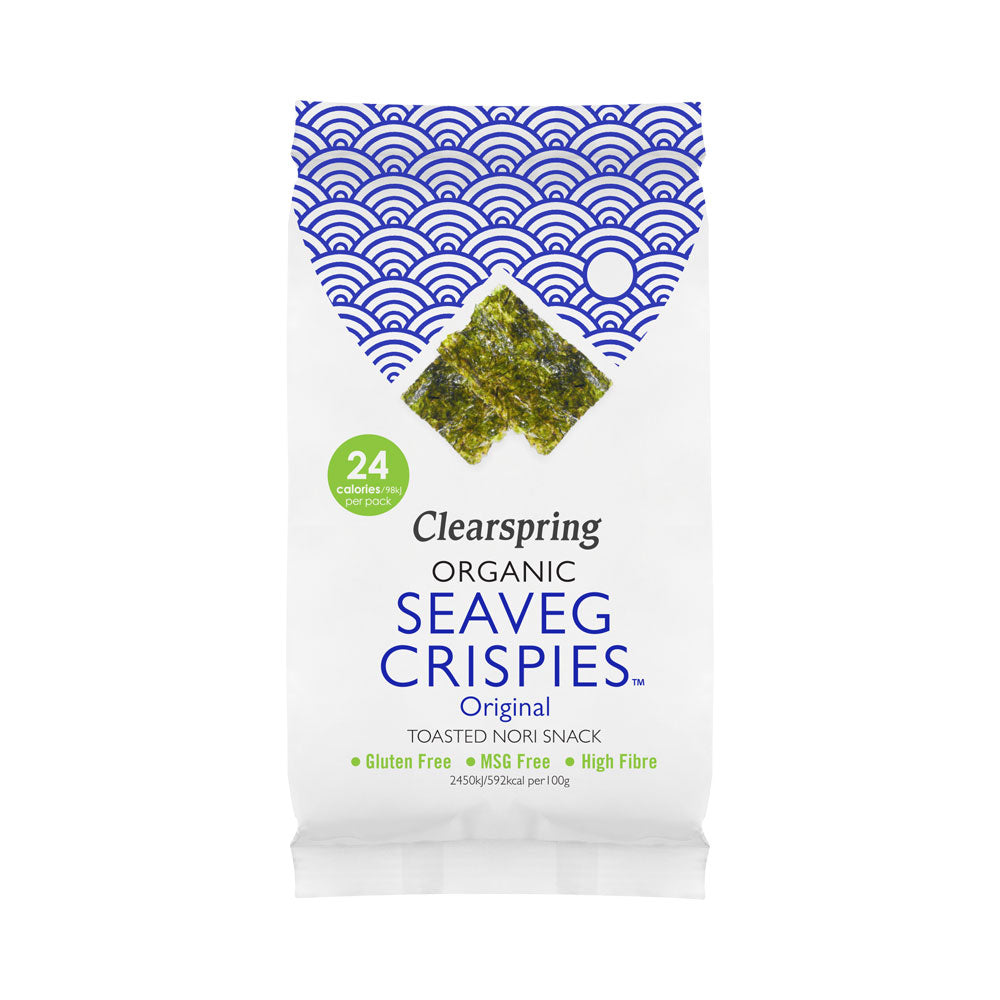 Clearspring Organic Seaveg Crispies Original 4G