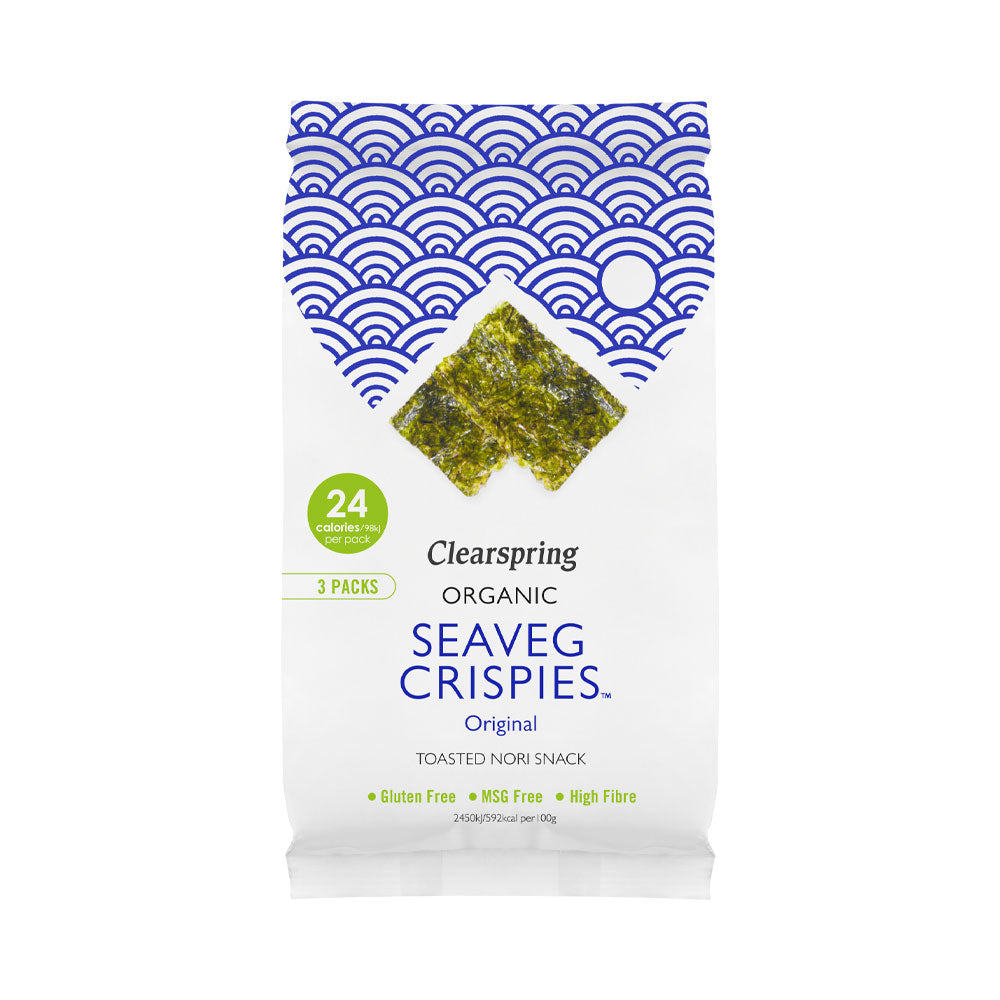 Clearspring Seaveg Crispies Original Multipack