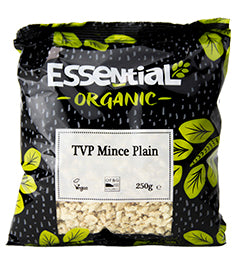 Essential Organic Textured Vegetable Protein Mince Plain
