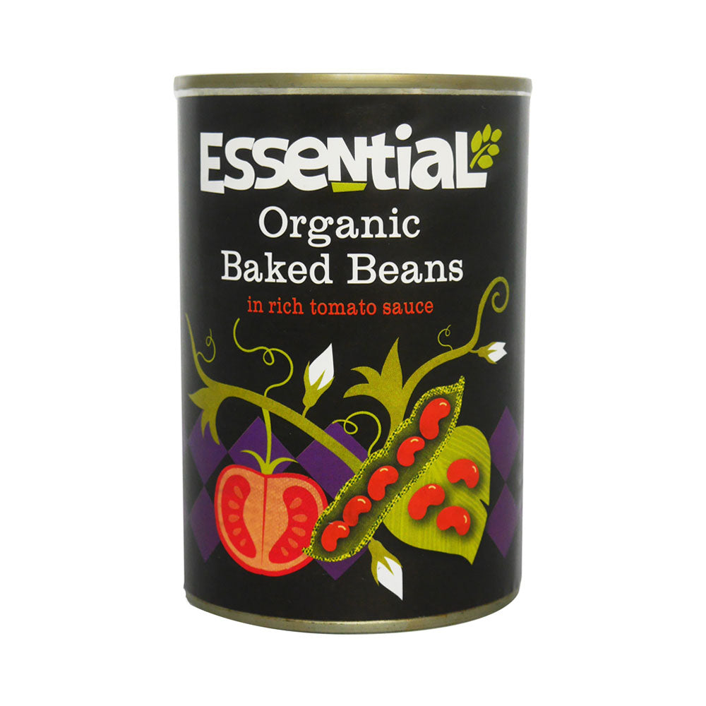 Essential Organic Baked Beans 400G