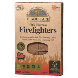 If You Care Firelighters Non Toxic Biomass