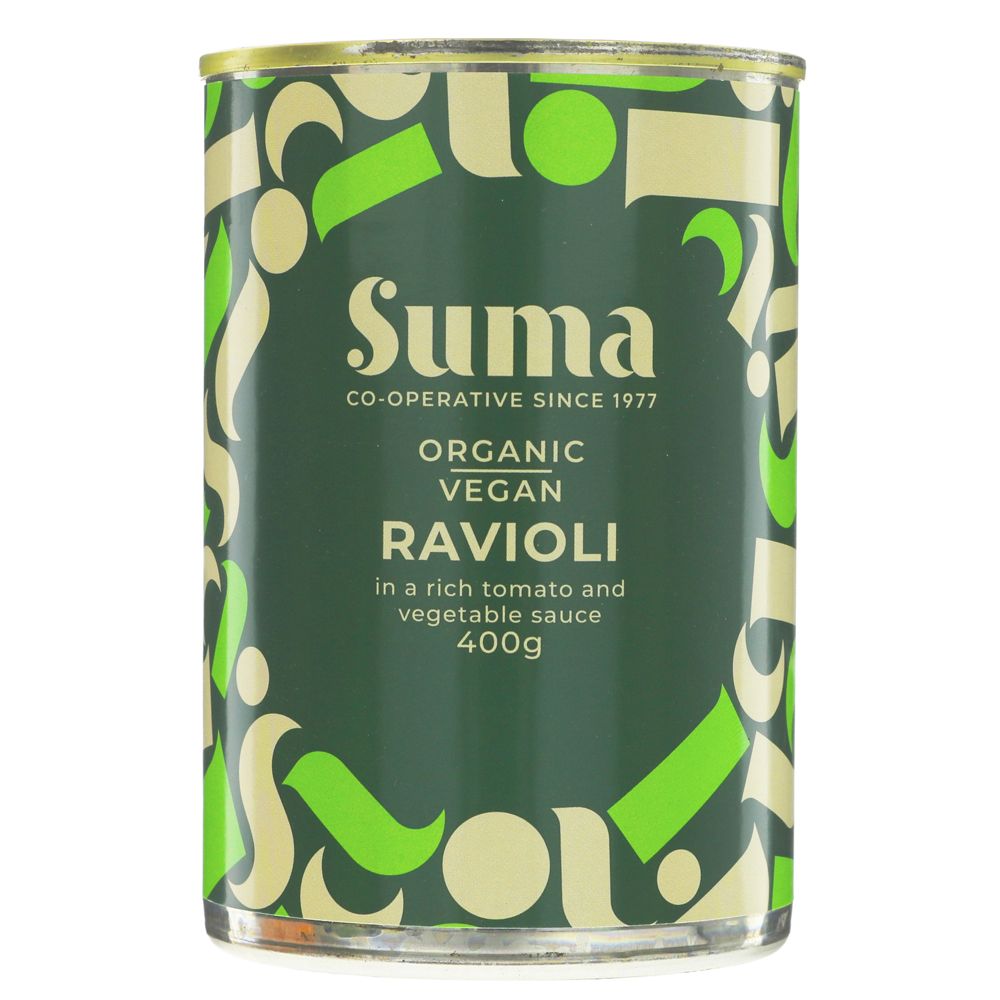 Suma Organic Vegan Ravioli With Vegetable Sauce