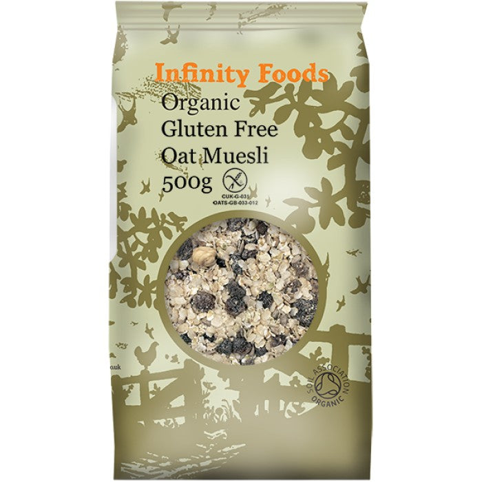 Infinity Organic Gluten Free Muesli 500G