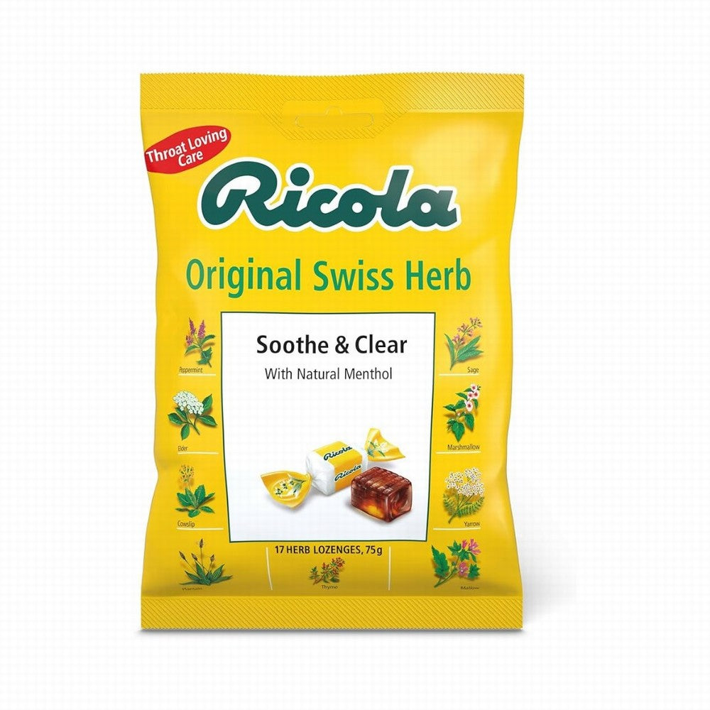 Ricola Soothe Original Bag