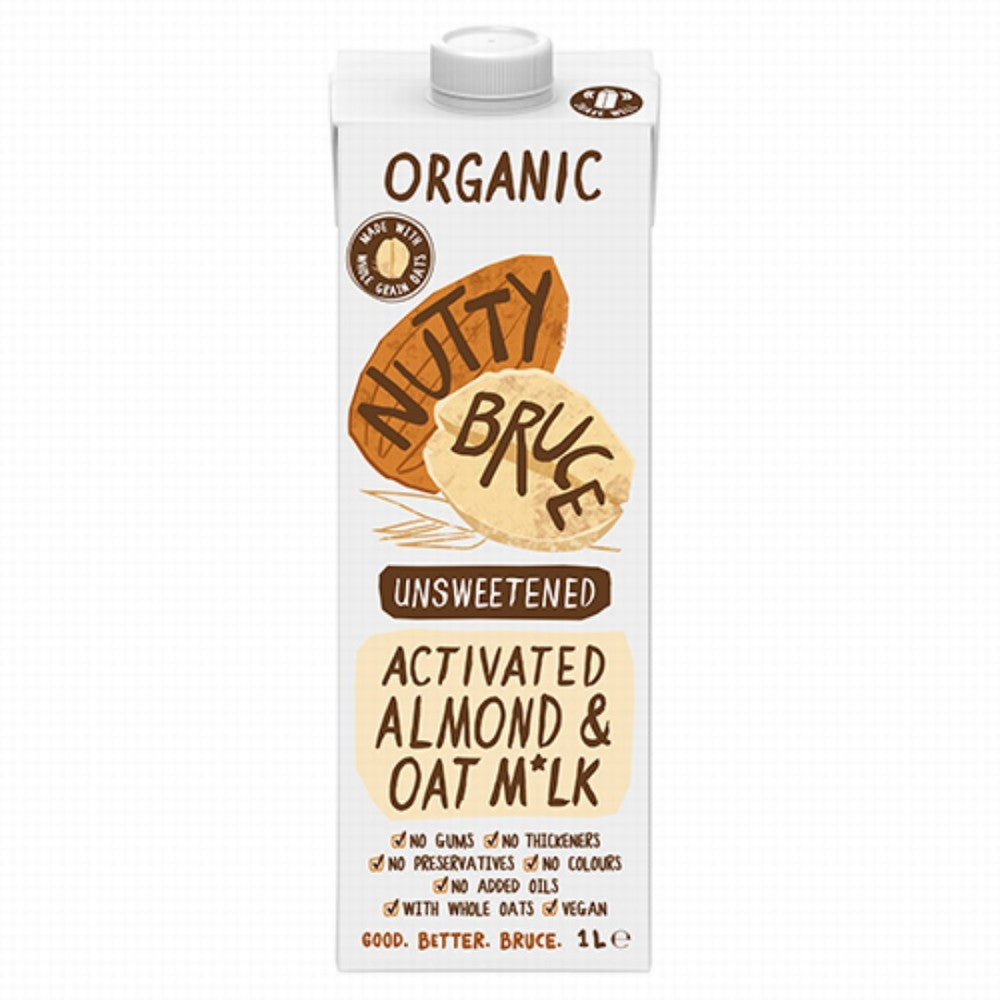 Nutty Bruce Organic Activated Almond & Oat M*Lk