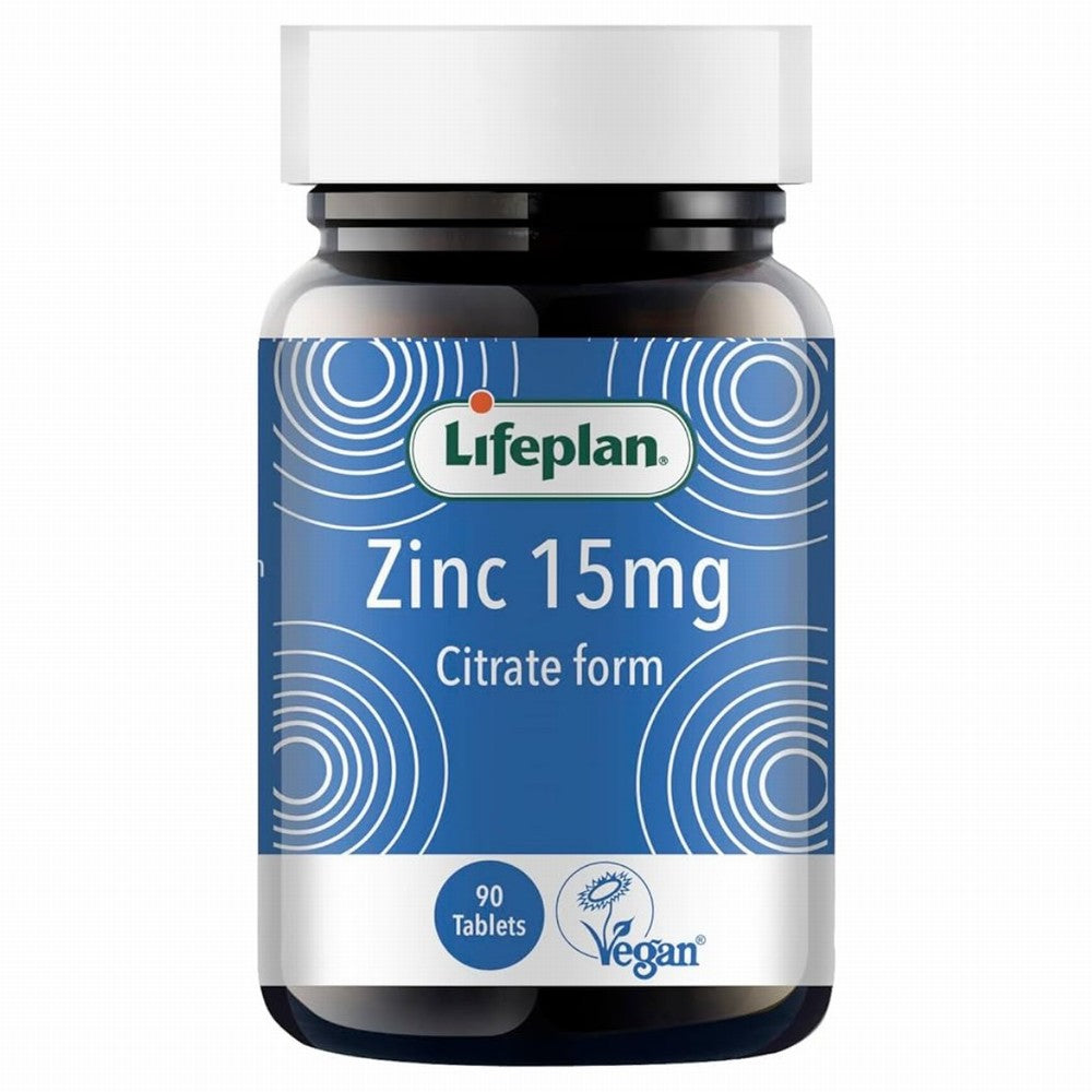 Lifeplan Zinc Citrate 15Mg