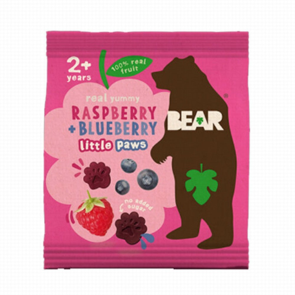 Bear Raspberry & Blueberry Paws