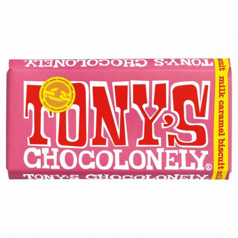 Tonys Chocolonely Milk Caramel Biscuit