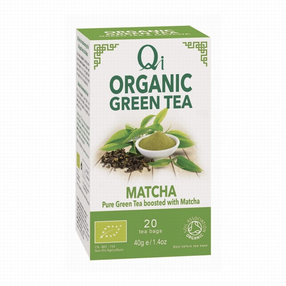 Qi Organic Green Tea & Matcha