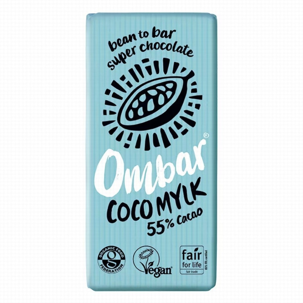 Ombar Organic Coco Mylk 55% Cacao 35G