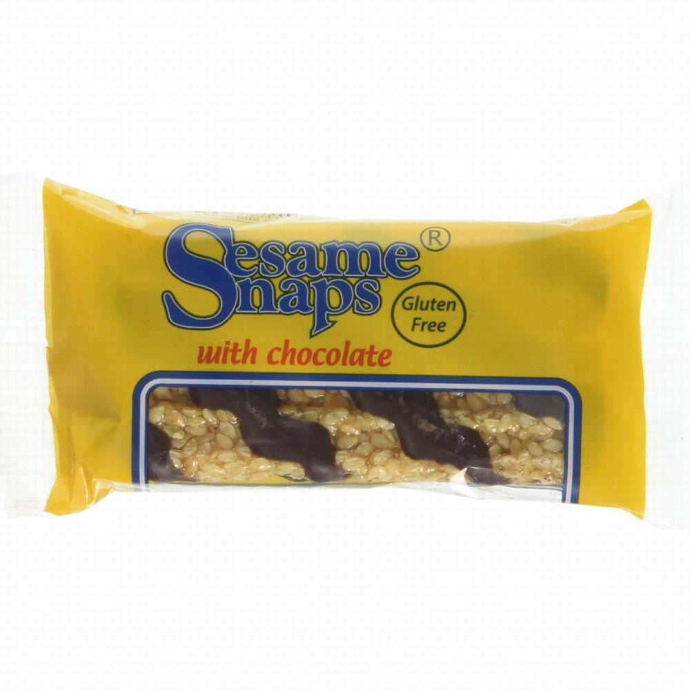 Sesame Snaps With Chocolate