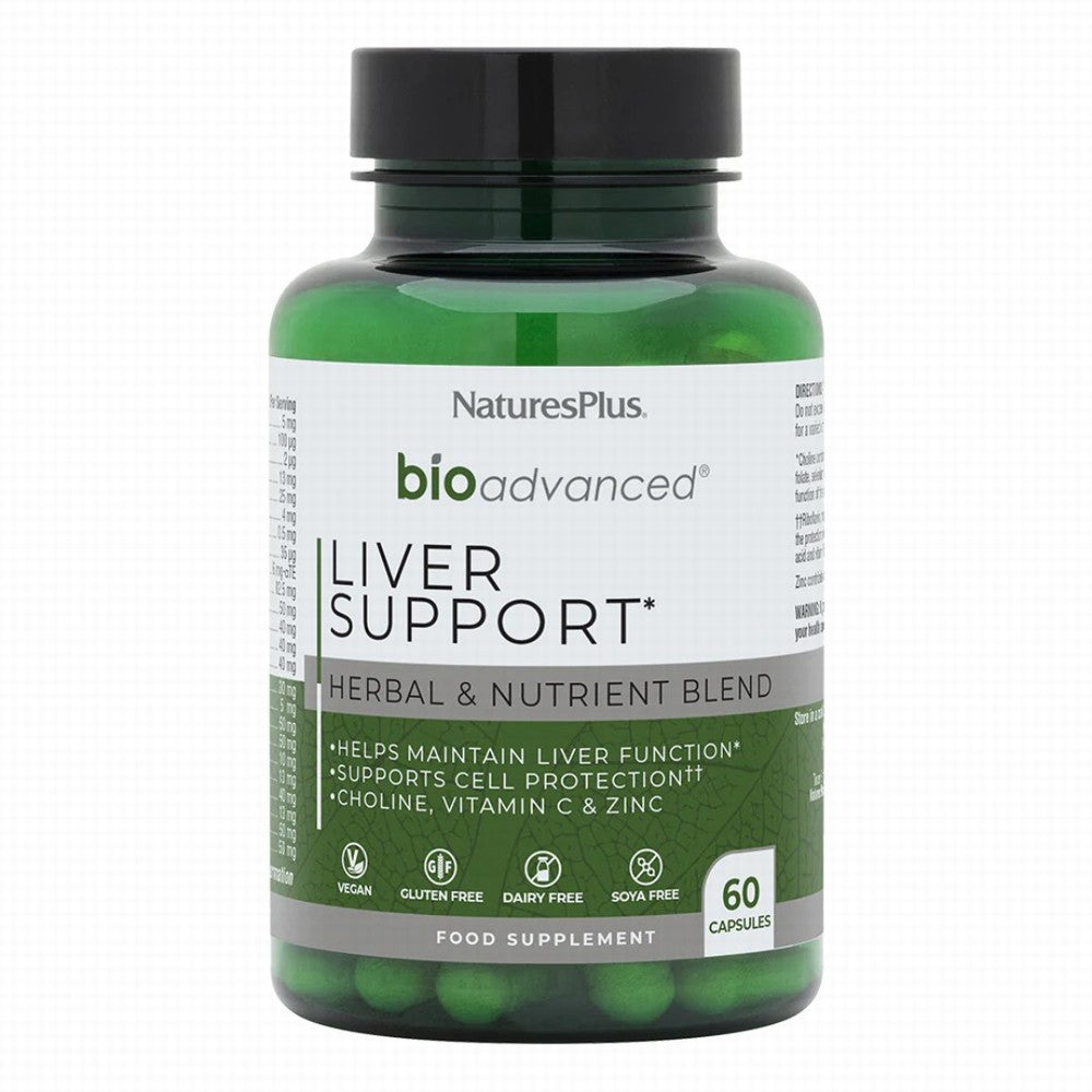 Natures Plus Bioadvanced Liver Support Caps 60