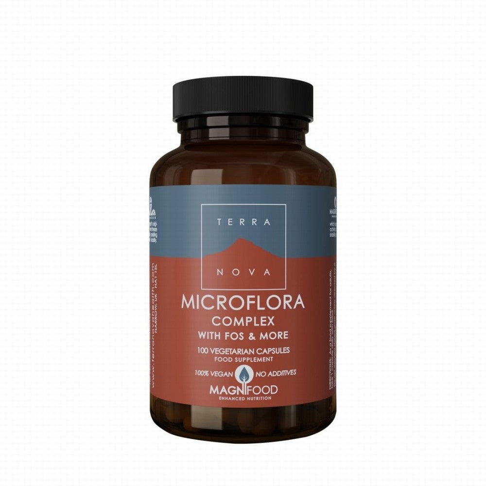 Terranova Microflora Complex With FOS 100Caps