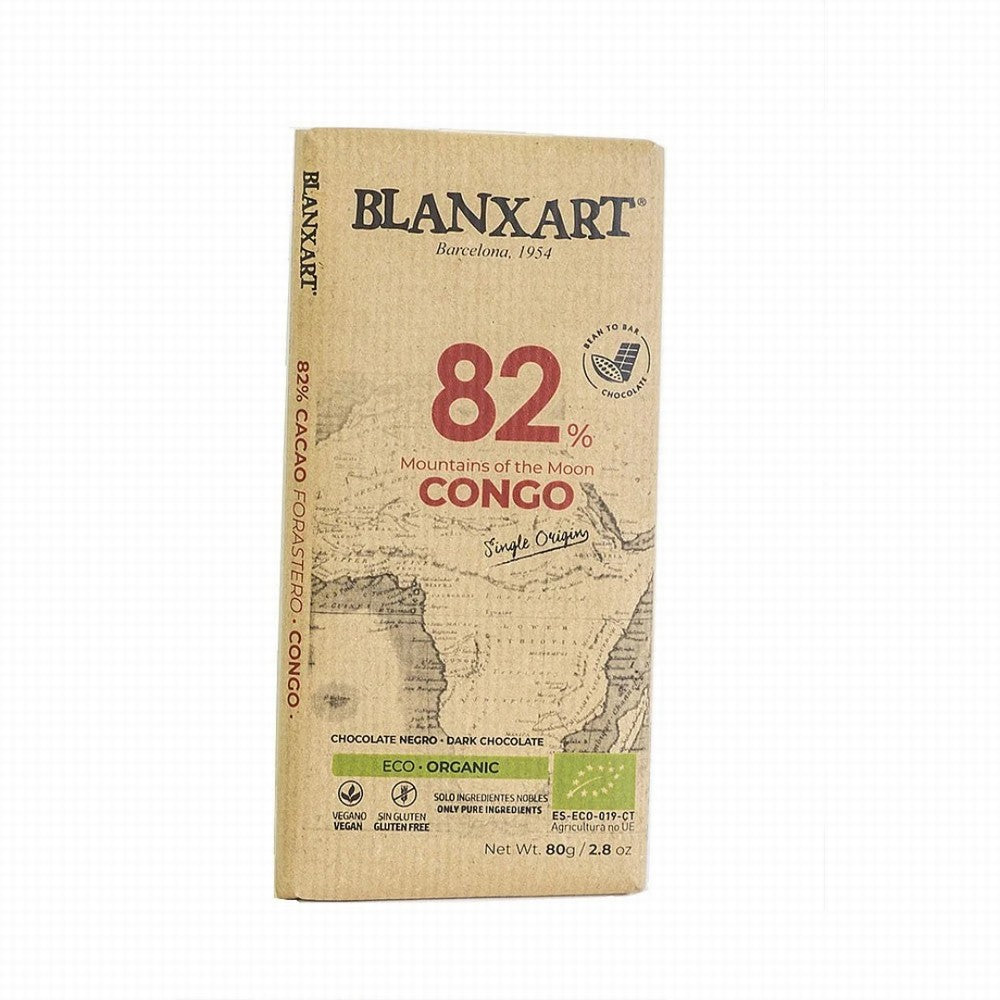 Blanxart Vegan Chocolate Bar 82% Congo