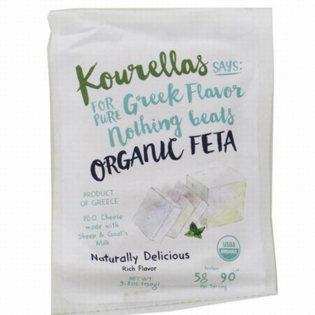 Kourellas Organic Greek Feta Pdo Cheese