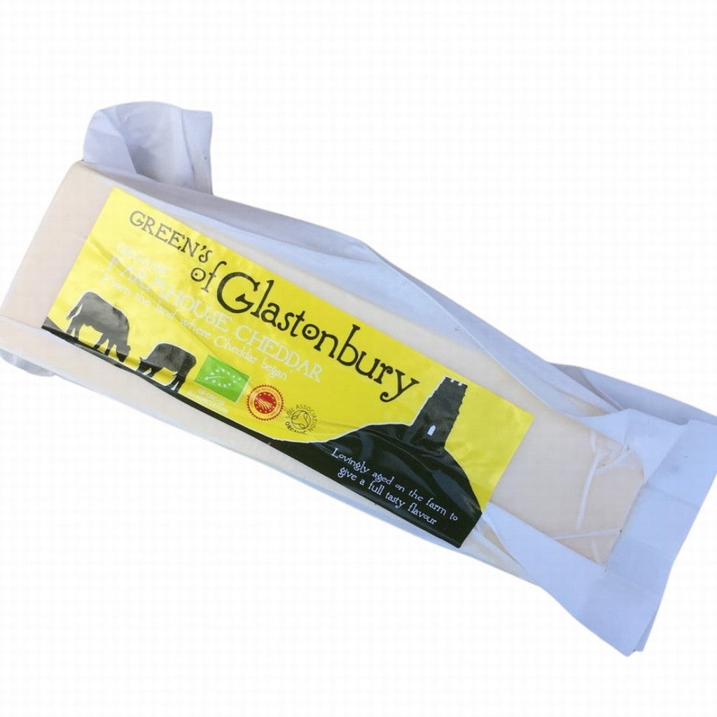 Greens Of Glastonbury Organic Medium Cheddar