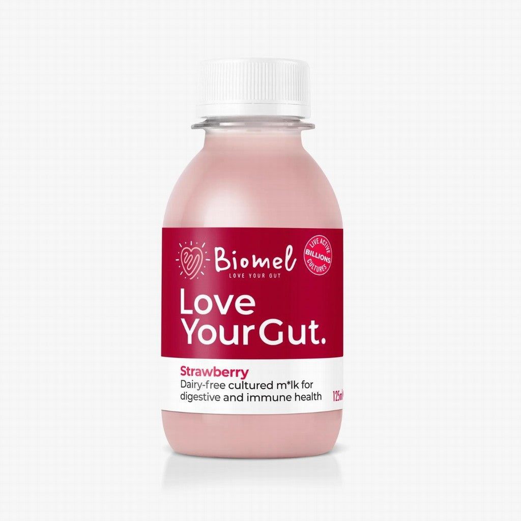 Biomel Cultured M*lk Strawberry 125ml