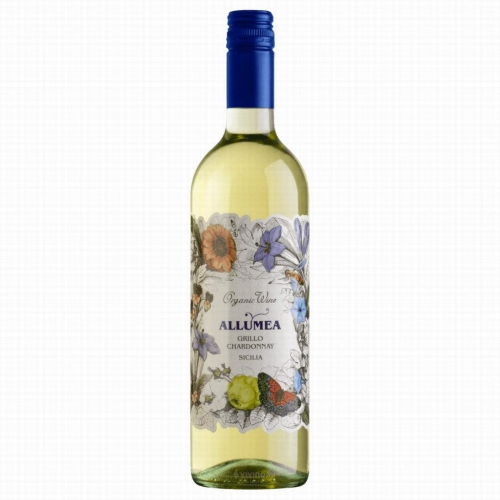 Allumea Organic Grillo Chardonnay, Sicilia 75Cl